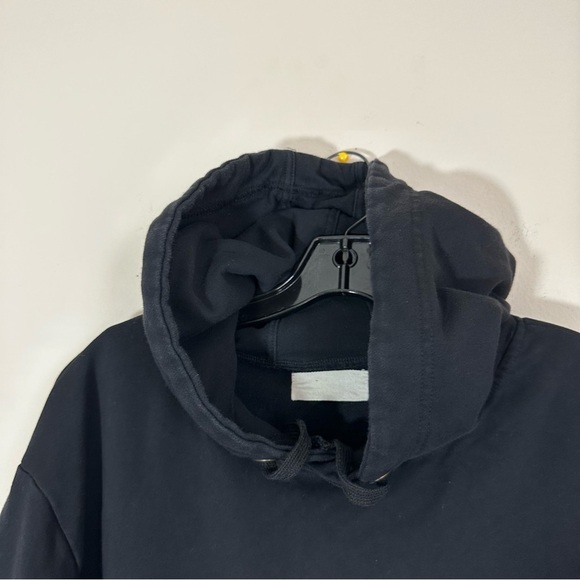 Uh Nom Uh Nit graphic print drawstring hoodie black size m - Picture 5 of 9